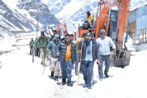 Inspection at Kedarnath