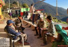 भालू ने धारकुडी गांव की 7 महिलाओं को किया घायल ,वन विभाग की टीम पहुंची मौके पर।