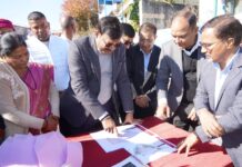 मुख्य सचिव ने किया बस टर्मिनल, मायावती आश्रम, कोलीढेक झील और एबट माउण्ट का निरीक्षण।