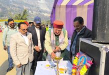 गुलाबराय मैदान में विधायक चैंपियनशिप ट्राफी का शुभारंभ। विधायक भरत सिंह चौधरी ने किया खेल प्रतियोगिता शुभारंभ।