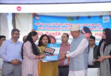 नवाचार और आत्मनिर्भरता का संगम, देहरादून में हुआ राज्य स्तरीय उद्यमिता महोत्सव का भव्य आयोजन* *कैबिनेट मंत्री भरत चौधरी ने किया महोत्सव का शुभारंभ, राज्य के 51 उत्कृष्ट उद्यमियों को किया सम्मानित,