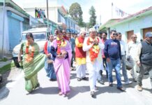 कैबिनेट मंत्री भरत सिंह चौधरी ने क्षेत्र भ्रमण कर सुनी जनता की समस्या।