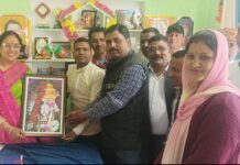 भाजपा अनु०मोर्चा रुद्रप्रयाग के पदाधिकारियों ने की केदारनाथ विधायक से शिष्टाचार भेंट