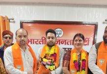 रुद्रप्रयाग में कांग्रेस को फिर झटका, चोपता वार्ड से जिला पंचायत सदस्य संपन्न नेगी भाजपा में शामिल